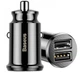 АЗУ Baseus Grain Car Charger 3.1А 2USB, Black (CCALL-ML01) - изображение 3