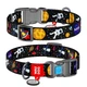Ошейник WAUDOG Nylon NASA с QR паспортом нейлон разноцветный пластиковый фастекс 4738 (4823089317083) - изображение 2