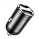 Автомобільний зарядний пристрій Baseus Tiny Star Mini Quick Charge Car Charger USB Port 30W Gray (VCHX-A0G) - изображение 1