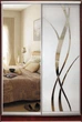 Шкаф купе Luxe Studio Классик-1 Зеркало/Зеркало с Пескоструем-1 1500x2000x450 двухдверный (68736) - изображение 1