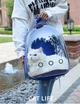 Рюкзак переноска з розширенням Pet Cat для домашніх тварин (кішок собак кроликів птахів і ін) синій (IBH007L) - зображення 10