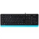 Клавіатура A4Tech FK10 Blue - зображення 1