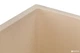 Кухонная мойка гранит GRANADO Under top ivory (1904) + сифон одинарный для кухонной мойки Nova - изображение 5