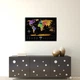 Скретч-карта мира 1DEA.me Travel Map Black World в раме (BWF) - изображение 6