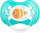 Пустышка силиконовая круглая Canpol Babies Love&Sea 0-6 мес Бирюзовый (22/410 Бірюзовий) - изображение 1