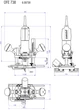 Фрезер Metabo OFE 738 (600738000) - изображение 2