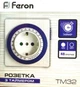 Розетка з таймером таймер розетка механічна добова Feron TM32 - зображення 5