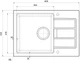 Кухонная мойка FRANKE SID 611-62 Slim (114.0497.938) тектонайт сахара - изображение 4