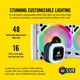 Система жидкостного охлаждения Corsair Hydro H100i RGB Platinum SE (CW-9060042-WW) - изображение 11
