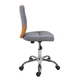Кресло офисное Office4You Poppy Серо-Оранжевое (38153) - зображення 2