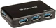 USB-хаб Transcend TS-HUB3K Black - изображение 2