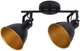 Стельовий світильник Brille HTL-302/2 E27 BK/G (23-752) - зображення 1