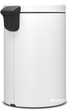 Ведро для мусора Brabantia Pedal Bin 20 л White (111846) - изображение 2