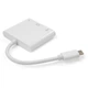 Концентратор Vinga Type-C to HDMI+USB3.0+Type-C PD (VCPATC2HDMIUSBPDWH) - зображення 3