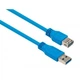 Дата кабель USB 3.0 AM/AF 1.8m Vinga (VCPUSB3AMAF1.8B) - изображение 1