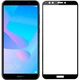 Защитное стекло для HUAWEI Y7 2018 Full Glue (0.3 мм, 2.5D, чёрное) - изображение 4