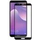 Защитное стекло для HUAWEI Y7 2018 Full Glue (0.3 мм, 2.5D, чёрное) - изображение 1