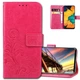 Чехол Clover для Samsung A10s 2019 / A107F книжка кожа PU малиновый - изображение 7
