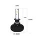 Комплект світлодіодних ламп HeadLight S1 H1 6500K 8000lm з радіатором 12-24V - изображение 2