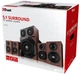 Акустическая система Trust Vigor 5.1 Surround Speaker System for pc Brown (21786) - изображение 5