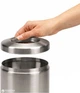 Контейнер для сміття Brabantia настільний 1 л Matt Steel (297960) - зображення 2