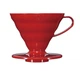 Пуровер HARIO V60 02 (400мл.) Красный Полипропилен VD-02R - изображение 3