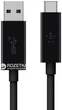 Кабель Belkin USB 3.1 USB-A to USB-C 1 м (F2CU029bt1M-BLK) - изображение 1