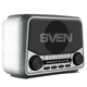 Радіоприймач портативний SVEN SRP-525 Grey з USB, microSD, FM/AM/SW радіо, акумулятором, ліхтариком та живленням від мережі 220 В - изображение 6