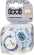 Пустышка силиконовая Lovi Indian Summer Динамическая 6-18 мес 2 шт (22/857boy) - изображение 1