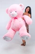 Огромный плюшевый мишка Teddy Boom Томми 2 метра розовый - изображение 2