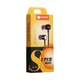Дротові навушники 3.5mm Deepbass D-156 вакумні з мікрофоном 1.2m Black - зображення 2