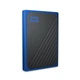 Накопитель внешний SSD" USB 1TB WD My Passport Go Blue (WDBMCG0010BBT-WESN) - изображение 3