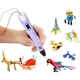 3Д ручка 3D Pen 2 RP100B c Lcd дисплеем сиреневый TOP - изображение 5