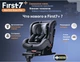Автокрісло Daiichi First7 Fix 0-25 кг Organic Brown (8809405851659) - зображення 9