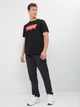 Футболка хлопковая длинная мужская Levi`s Standard Housemark Tee 17783-0137 2XL Черная (5415211983649) - изображение 3