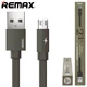 Кабель Remax RC-094m USB to MicroUSB 1m чорний - зображення 2