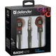 Наушники Defender Basic 619 Black-Red (63619) - изображение 2