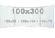 Доска UkrBoards магнитно-маркерная в алюминиевой раме 100x300 см - изображение 1