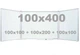 Доска UkrBoards магнитно-маркерная в алюминиевой раме 100x400 см - изображение 1