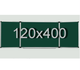 Доска UkrBoards меловая магнитная в алюминиевой раме 120x400 см - изображение 1
