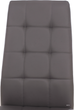 Стул для кухни и гостиной Vetro Mebel N-66-2 Серый (N-66-2-grey) - изображение 6