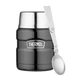 Термос для їжі Thermos з ложкою 470 (металево сірий) - изображение 1