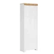 Закритий стелаж Holten Black Red White 68.5x203.5x37 (S440-REG1D/200) 114909 - зображення 1