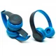 Бездротові навушники Bluetooth Wireless Headset P47 Black Гарнітура для ПК, телефону з мікрофоном - microSD, FM Blue - зображення 5