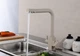 Змішувач для кухні з підключенням до фільтру Luxor Mercury Beige Granit 3D Prof біжовий + незалежний питний канал на змішувачі до фільтру - зображення 3