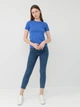 Футболка хлопковая женская Sol's Regent Women 01825241 M Синяя - изображение 3