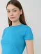 Футболка хлопковая женская Sol's Regent Women 01825321 L Синяя - изображение 4