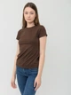 Футболка хлопковая женская Sol's Imperial Women 11502398 S Коричневая - изображение 1