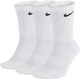Набір чоловічих шкарпеток високих бавовняних Nike U Nk Everyday Cush Crew SX7664-100 38-42 (M) 3 пари (888407233876) - зображення 1