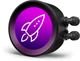 Система жидкостного охлаждения NZXT Kraken Z63 - 280 мм AIO Liquid Cooler with LCD Display (RL-KRZ63-01) - изображение 4